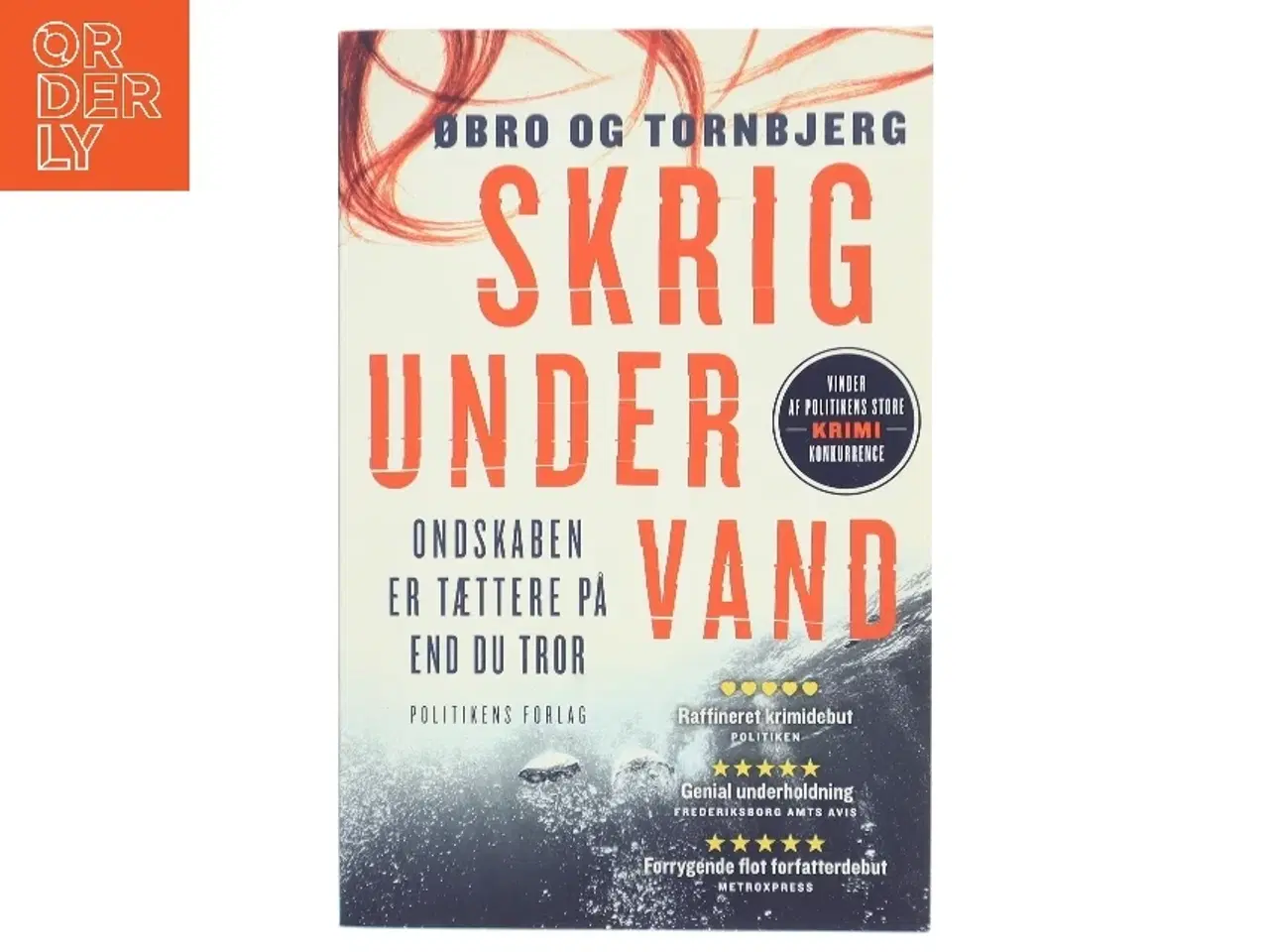 Billede 1 - Skrig under vand af Jeanette Øbro Gerlow (Bog)