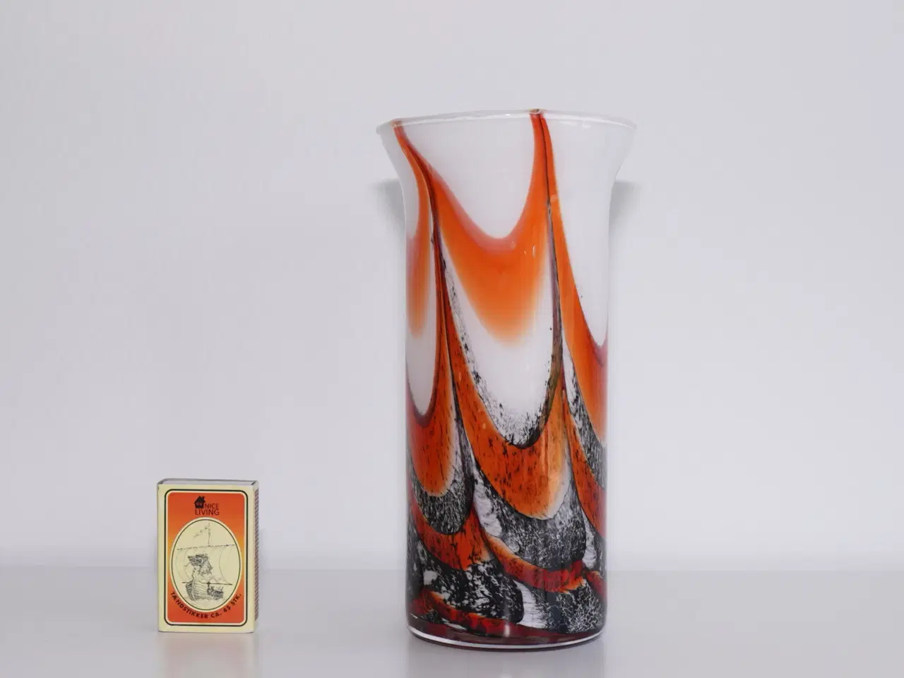 Billede 2 - Vintage glas vase fra Murano af Carlo Moretti