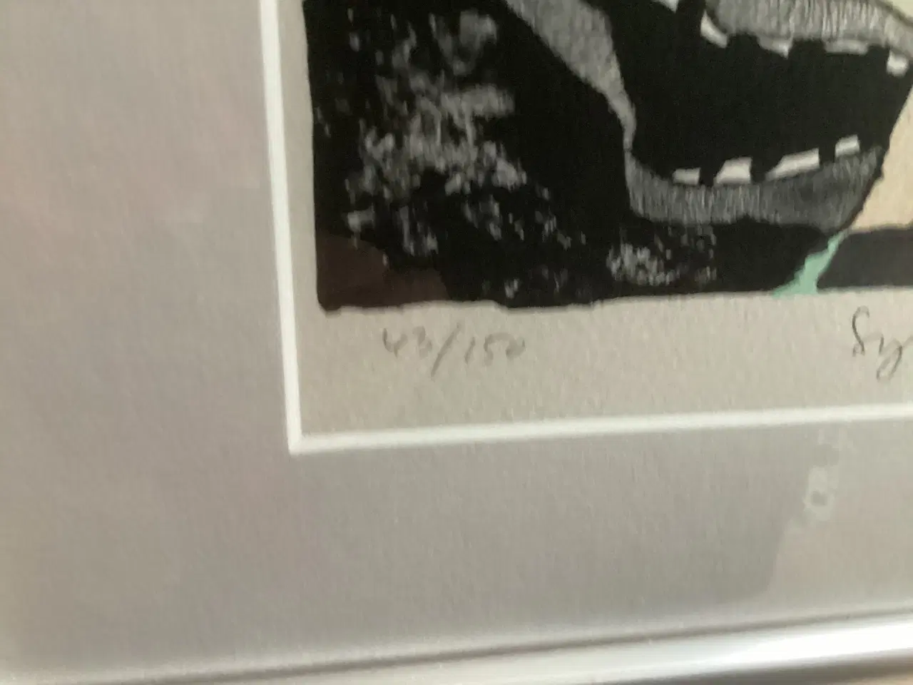 Billede 3 - Litografi Leif Sylvester