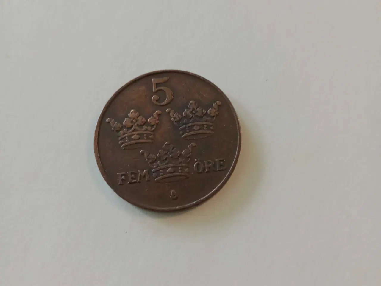 Billede 2 - Flot 5 øre Sverige 1920