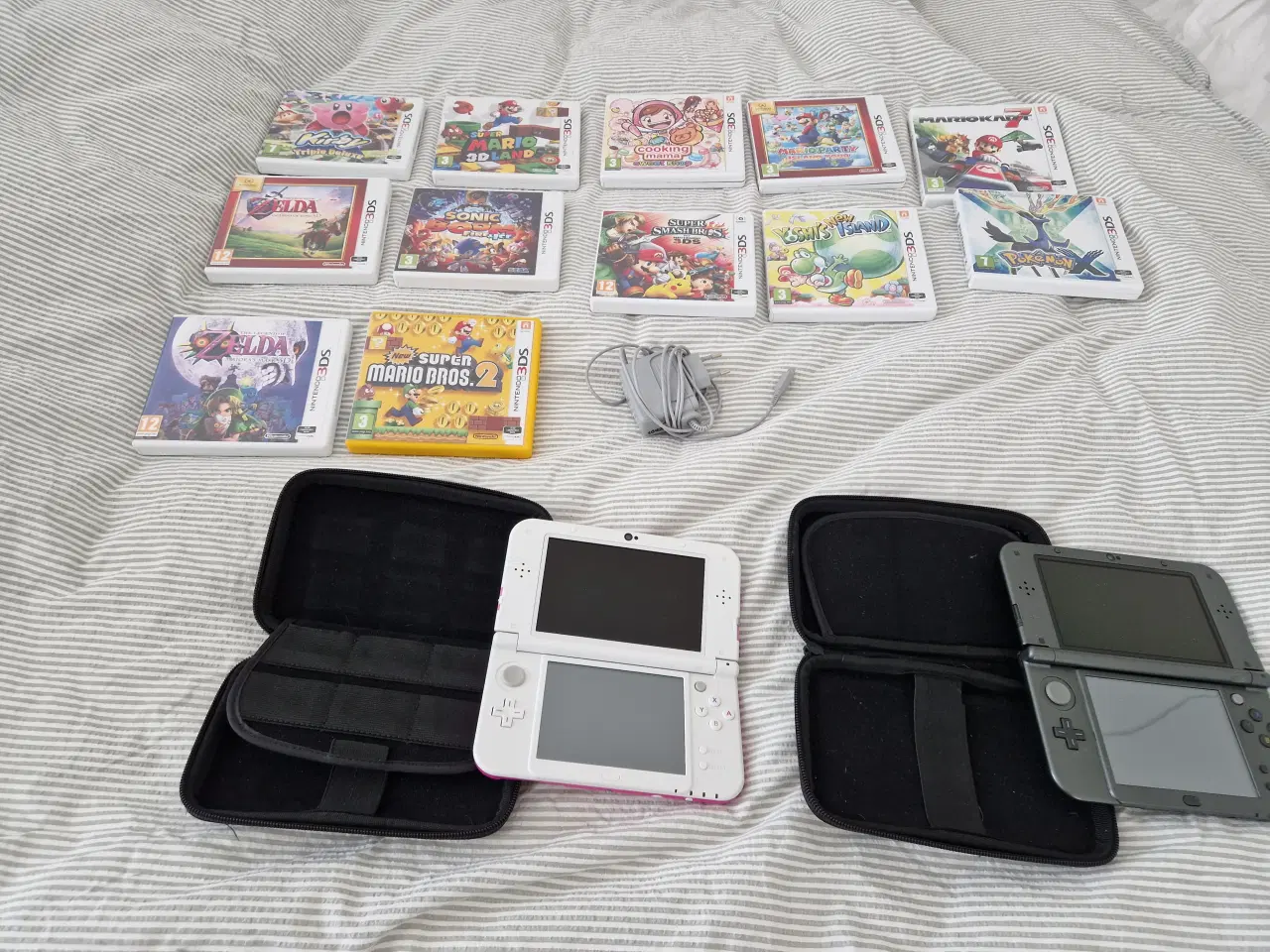 Billede 5 - 2 Nintendo 3DS XL, som nye, med spil og hardbags
