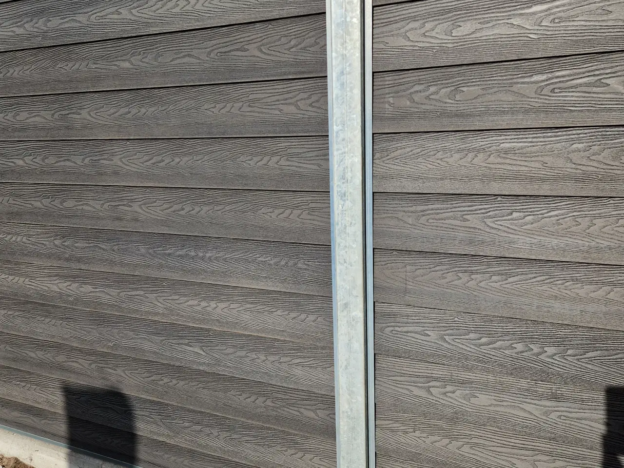 Billede 1 - Wimex hegnsstolpe galv. 80X80mmX2,5m med top