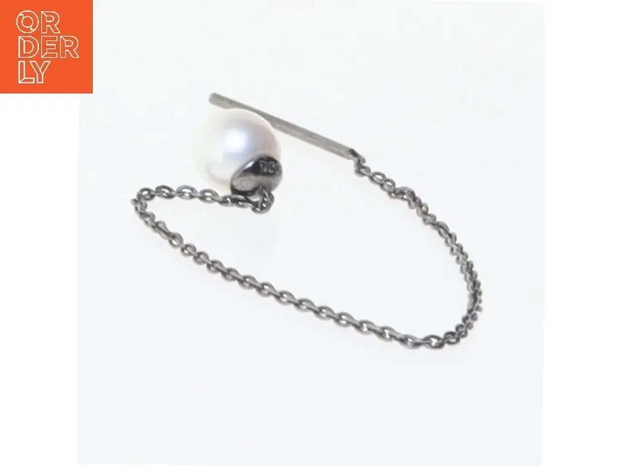 Billede 2 - Perlekæde ørestik (str. 10 cm)