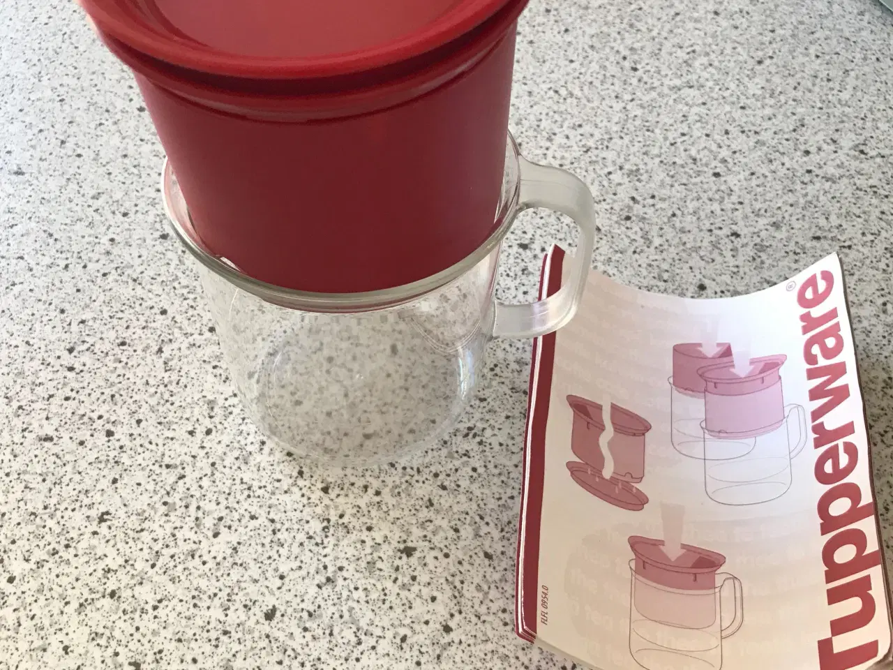 Billede 1 - Tupperware kaffe eller te brygger