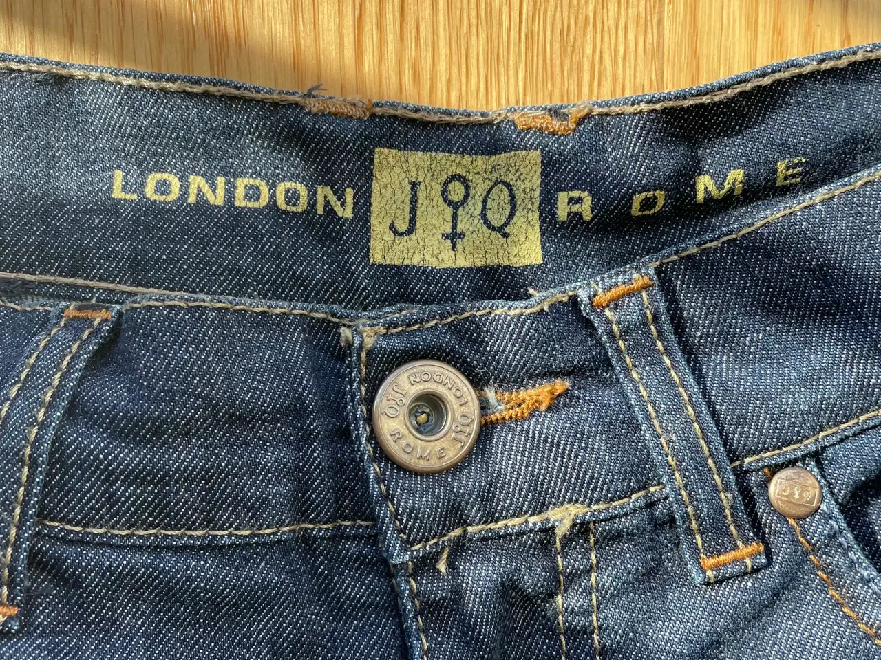 Billede 2 - Jonny-q mørkeblå denimshorts