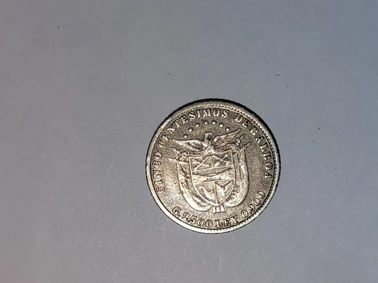 Billede 2 - 5 Centesimos Panama 1904 - Silver