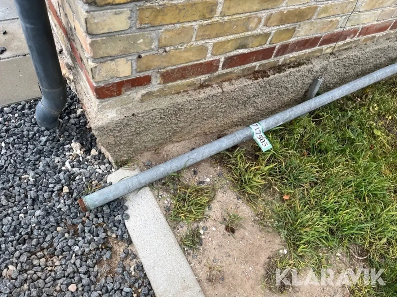 Billede 2 - Vandrør Galvaniseret 1  1/2” (50mm) 2 styk