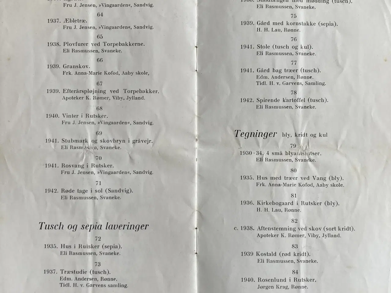 Billede 2 - Udstillingskatalog mindeudstilling Claus Johansen,