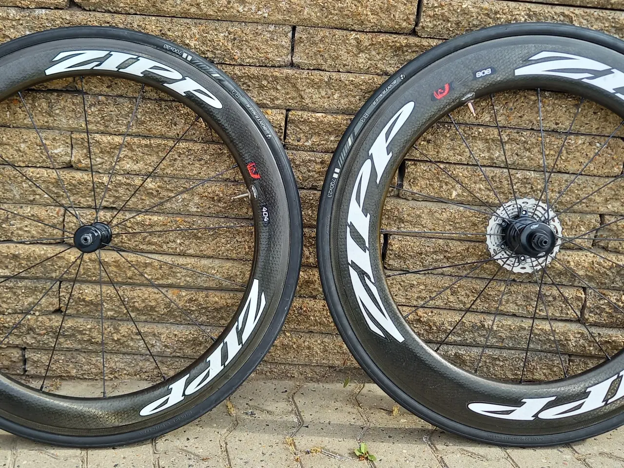 Billede 2 - Zipp Carbon fælge 404/808, sæt