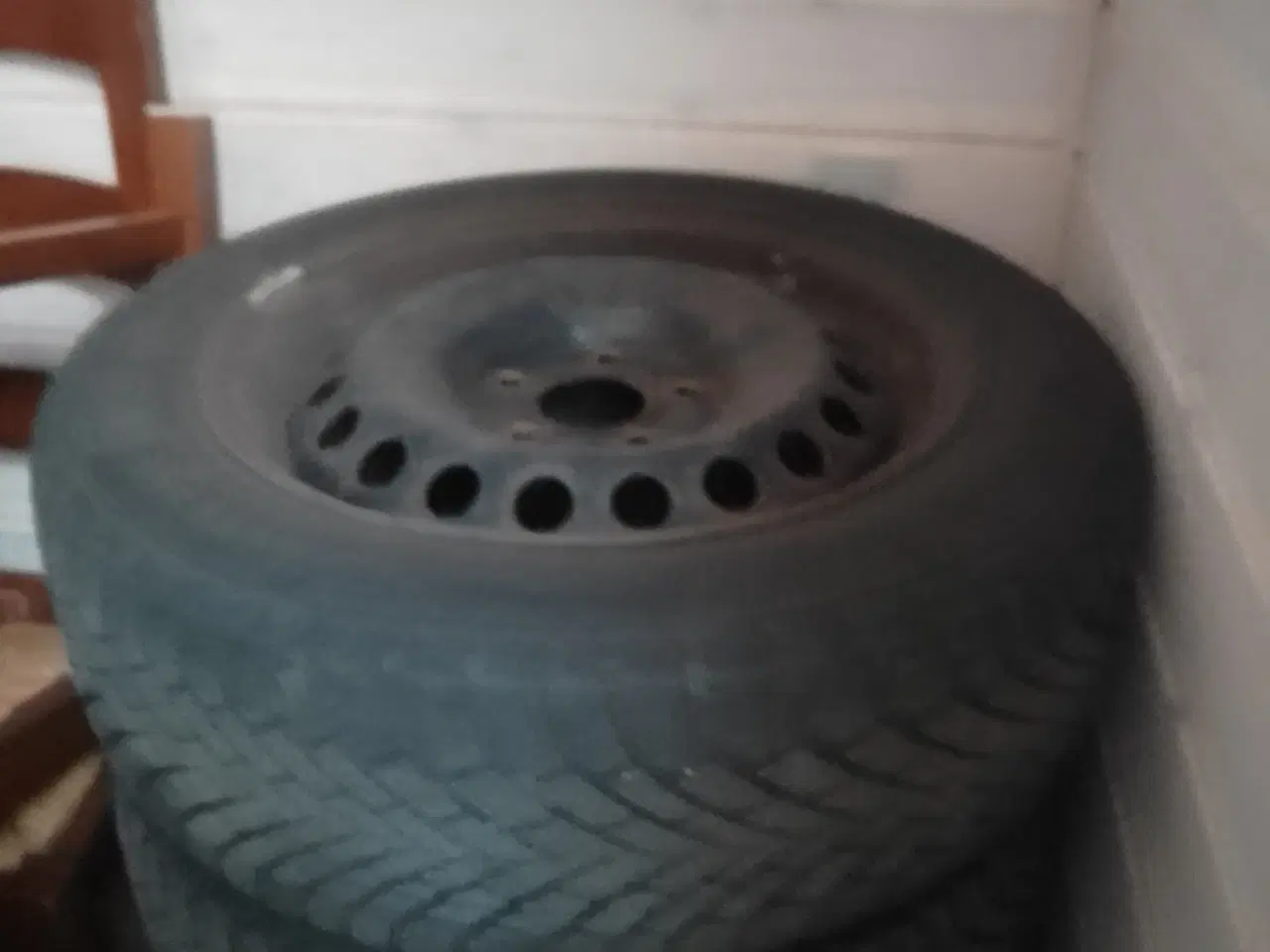 Billede 1 - Stålfælge med vinterdæk