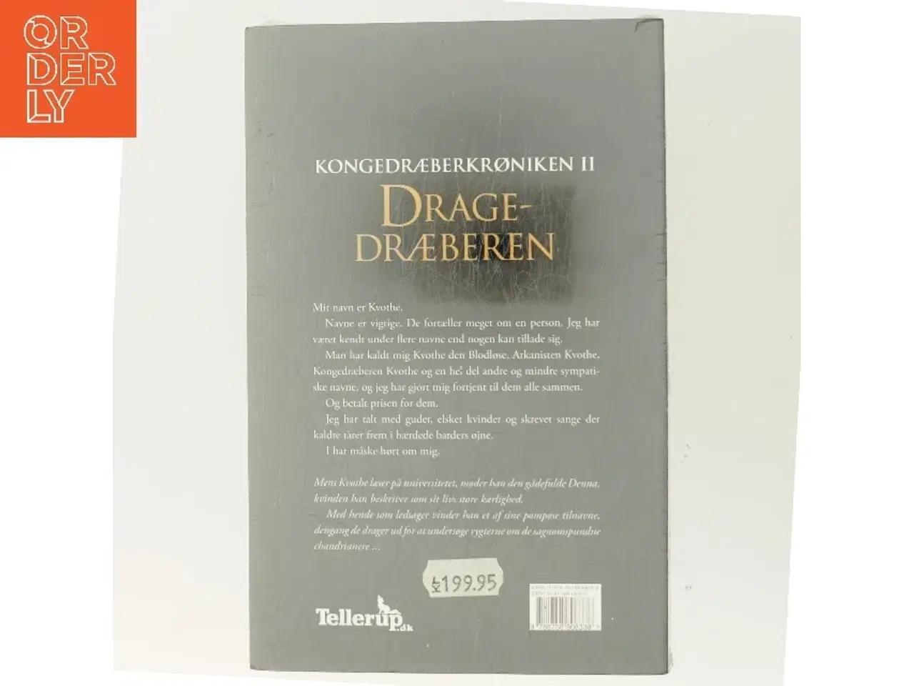 Billede 3 - Dragedræberen af Patrick Rothfuss (Bog)