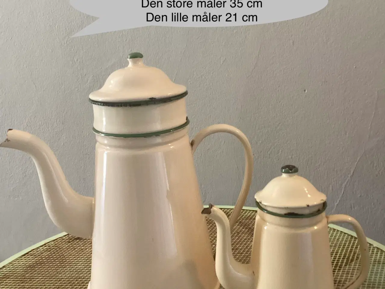 Billede 1 - Glud&Marstand emalje kaffekander