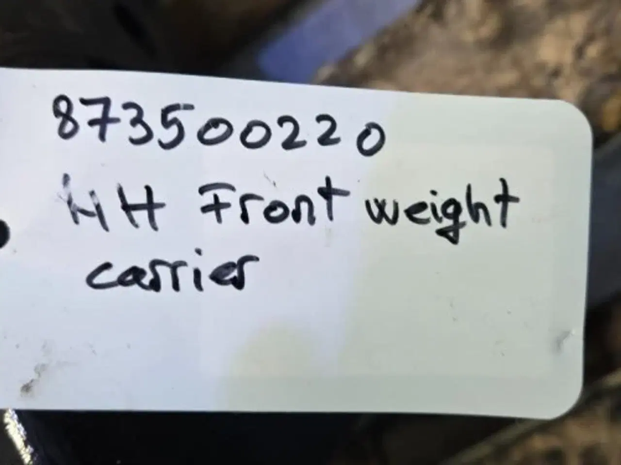 Billede 14 - New Holland T5.100 Vægtholder 87350022