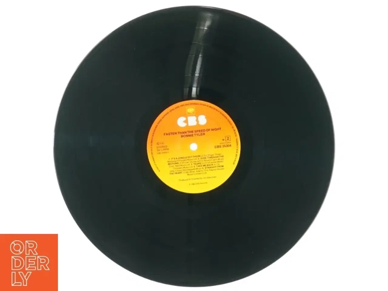 Billede 4 - Bonnie Tyler, faster than the speed of night fra Cbs (str. 30 cm)