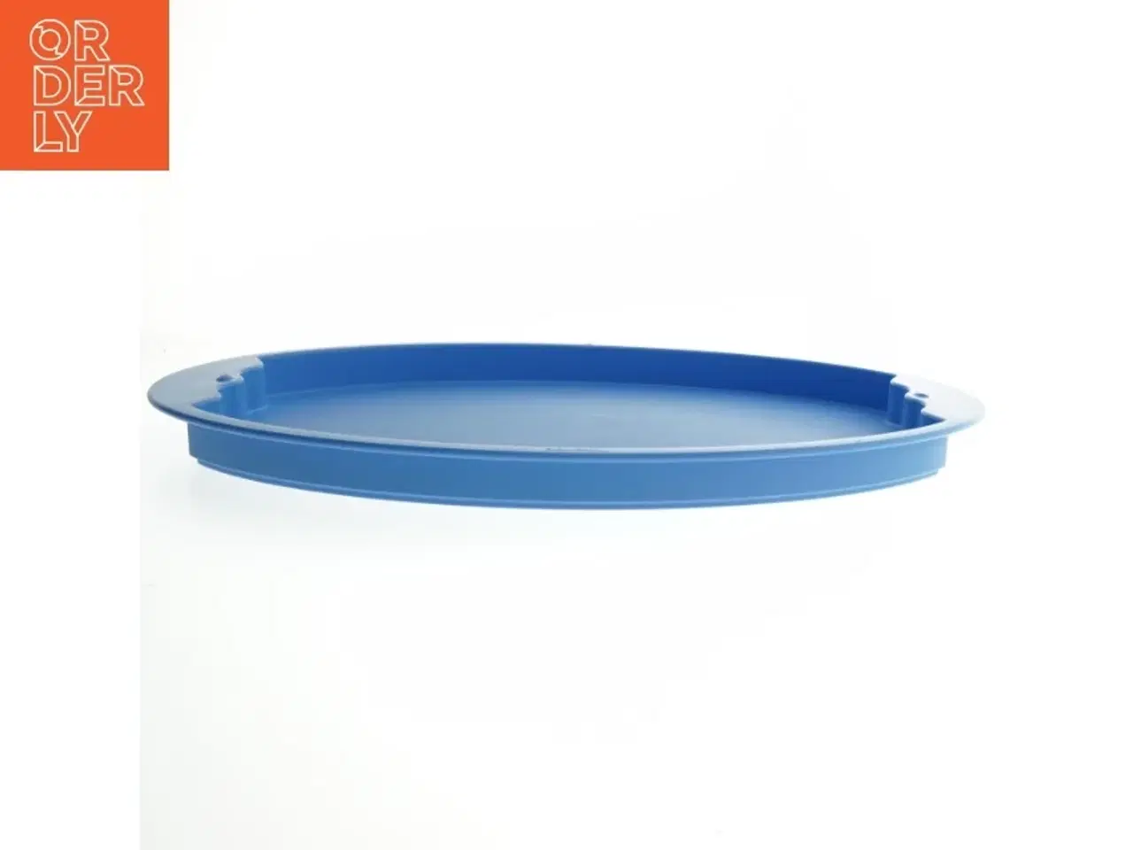 Billede 2 - Blåt serveringsfad fra tupperware(str. 45 cm)