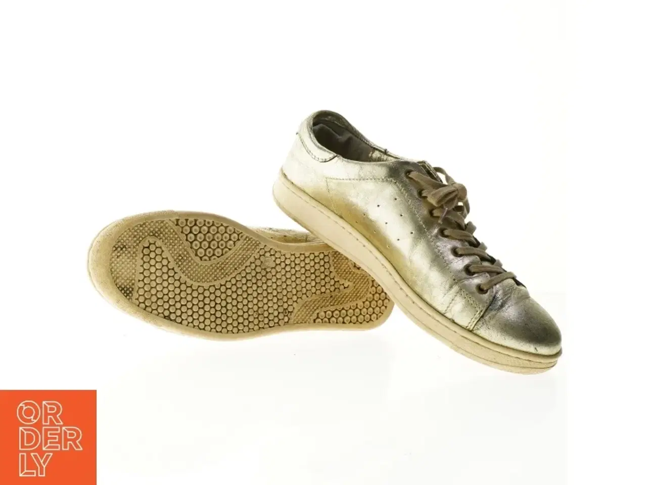 Billede 3 - Brugte "guld" sneakers