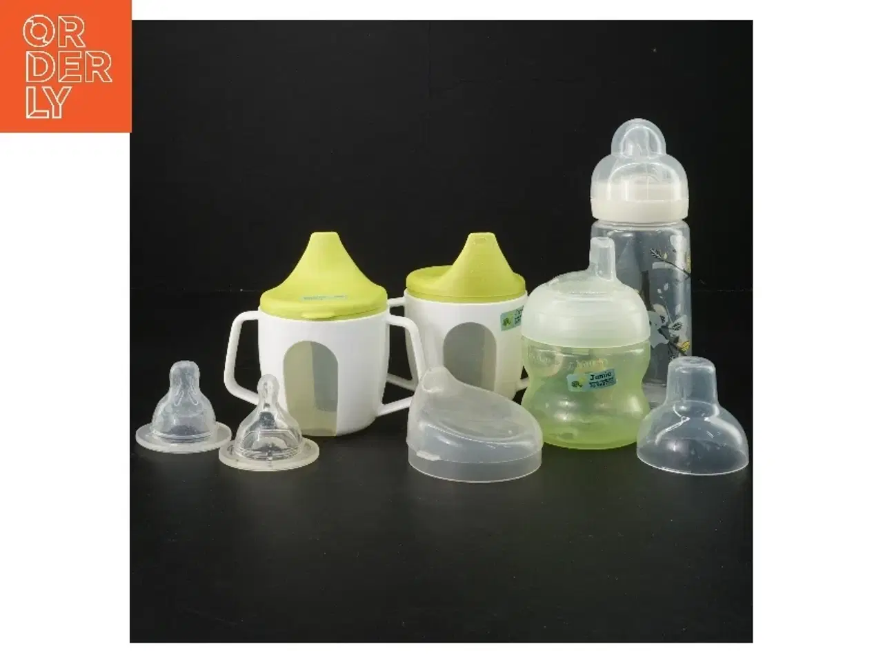 Billede 1 - Baby drikkekopper og flasker fra IKEA (str. (uden låg) 7 cm og 13 cm)