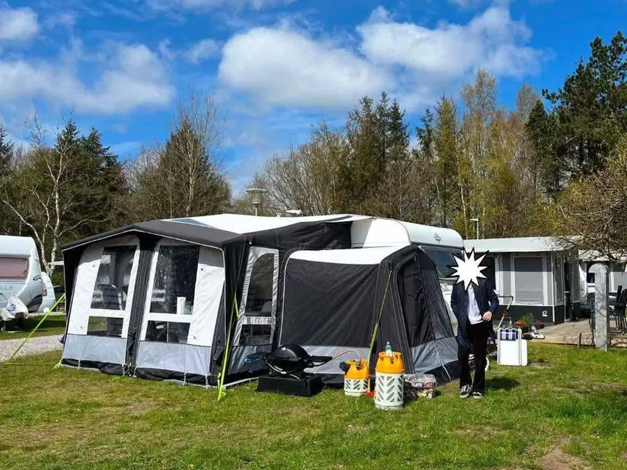 Billede 1 - LUFT TELT  KAMPA  MRK : Club air pro 330 