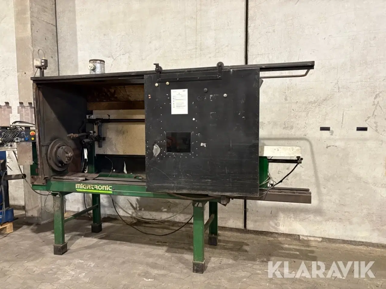 Billede 3 - Indbygget Svejse Drejebænk Migatronic M117
