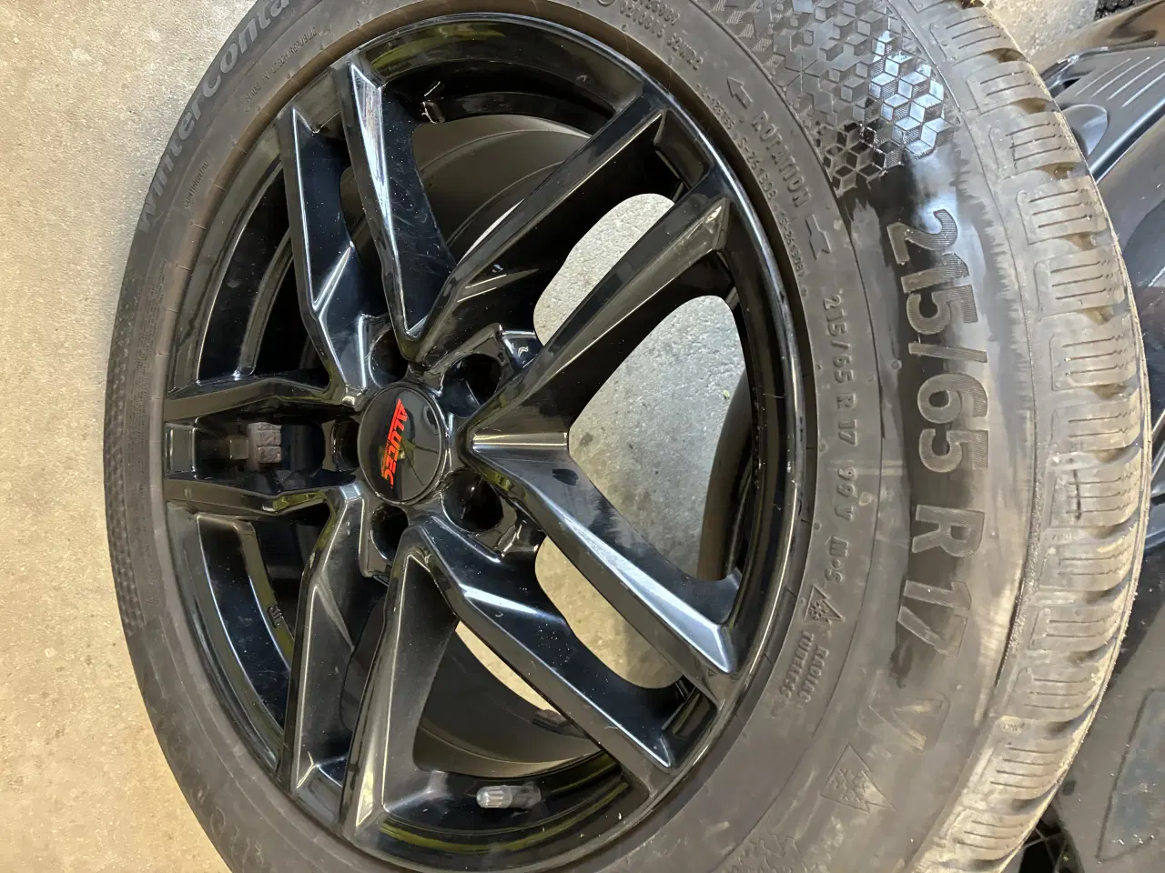 Billede 3 - 4 vinterdæk med alu fælge