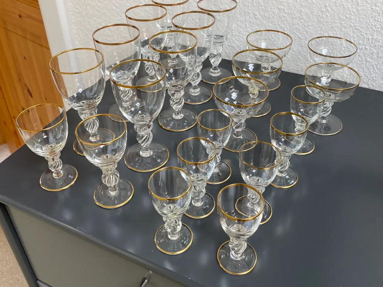 Billede 1 - Mågeglas uden måge Lyngby glas