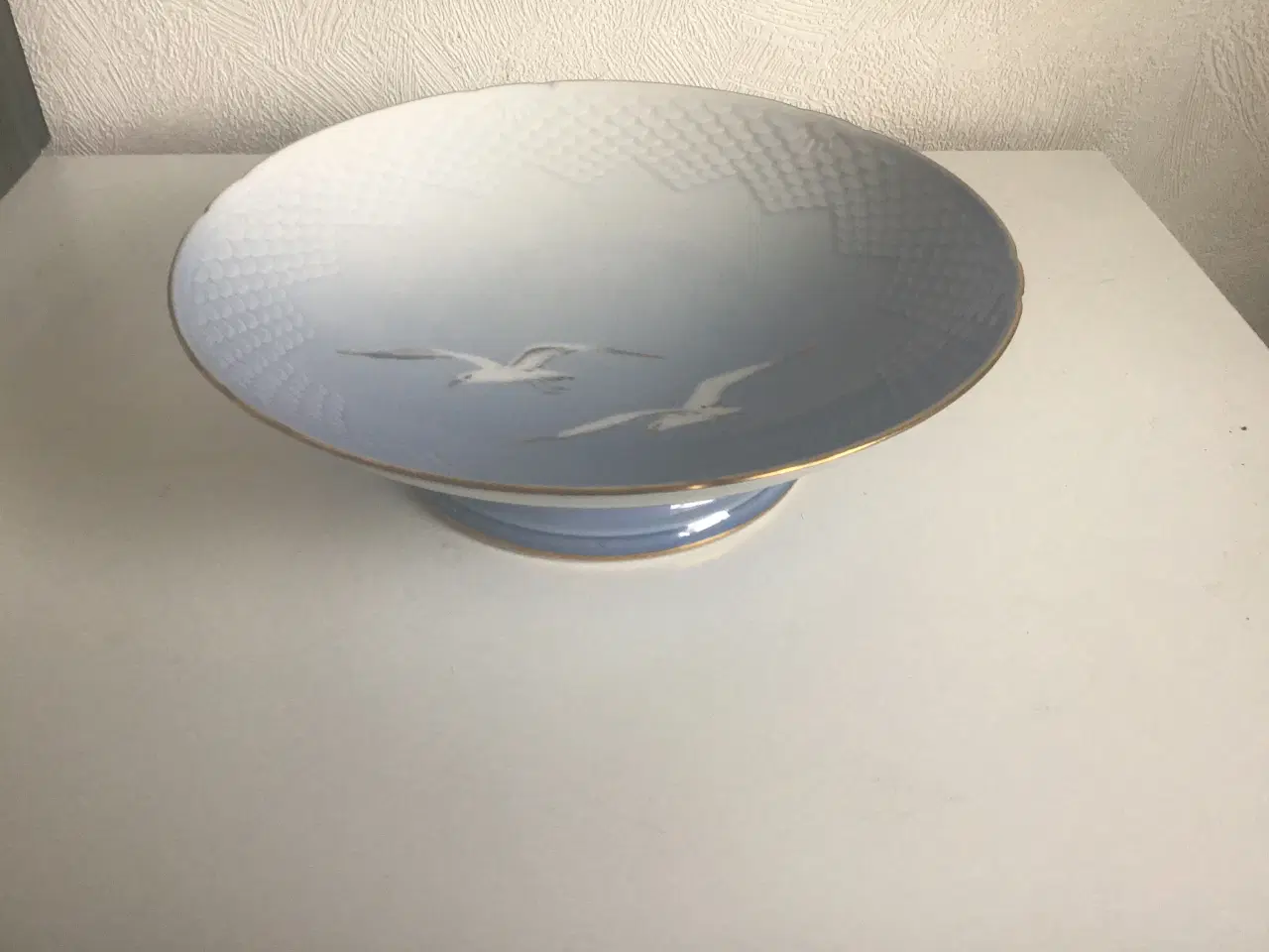 Billede 2 - Mågestel med guldkant fad