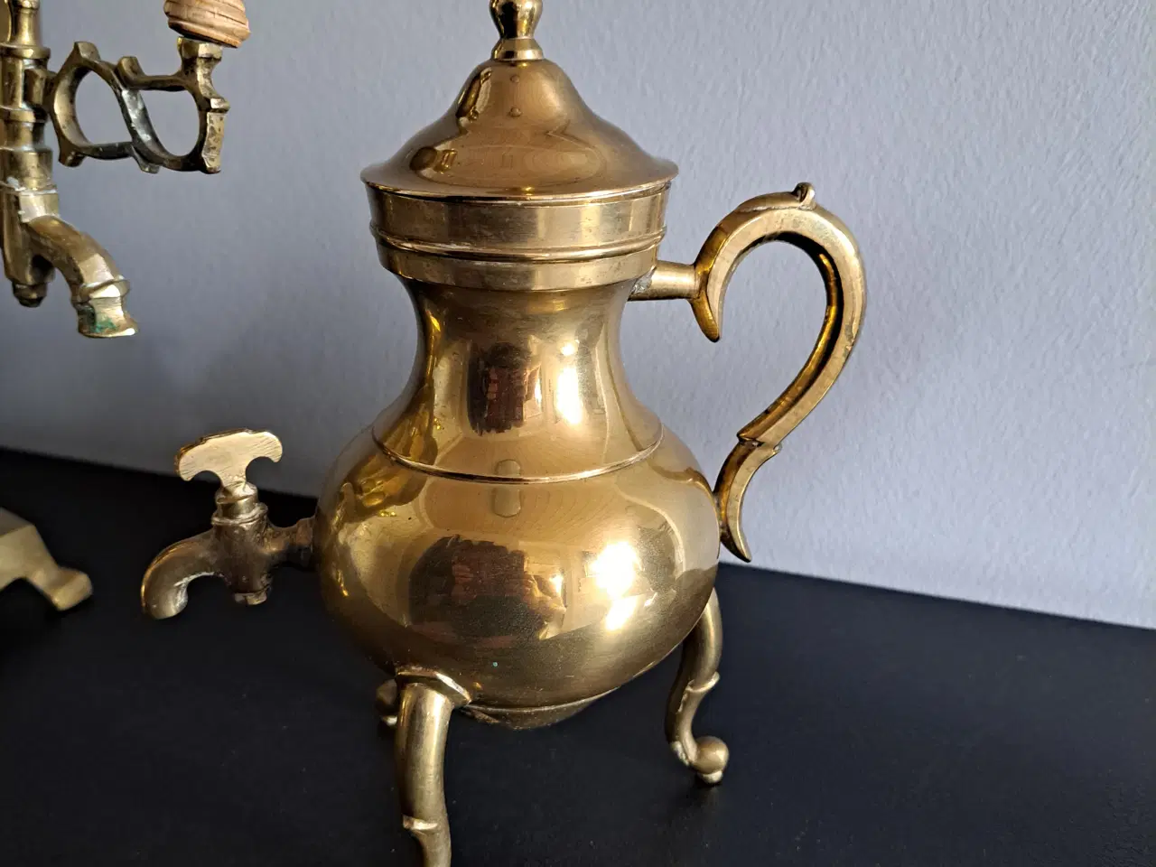 Billede 5 - Russisk samovar med to kander til.