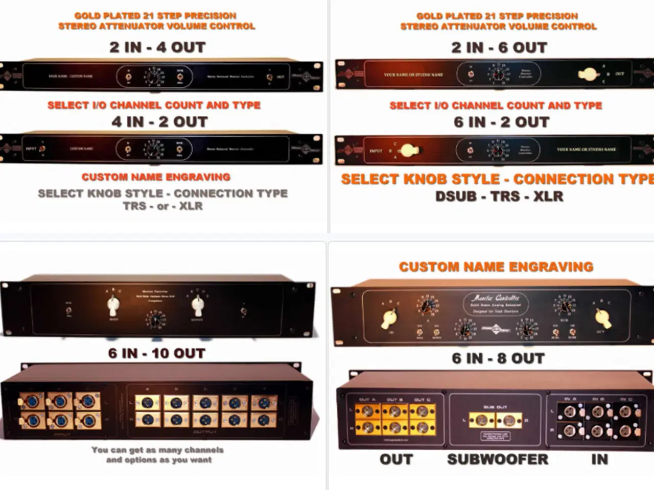 Billede 4 - Analog Studio Switch Attenuator Monitor Controller