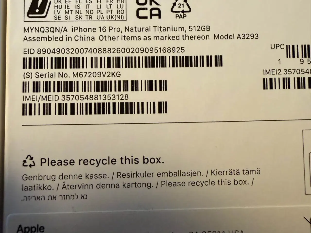 Billede 6 - Iphone 16 pro