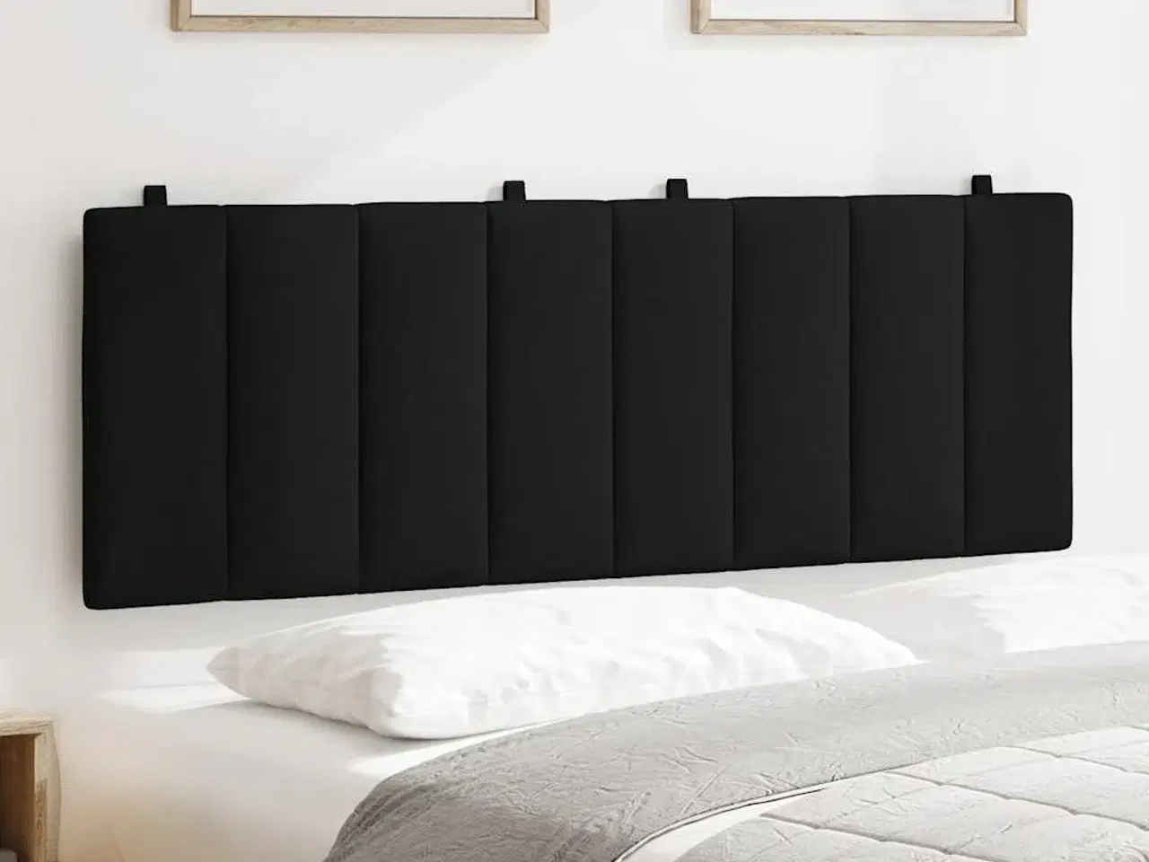 Billede 3 - Gavlpude Hanko 140 cm stof sort