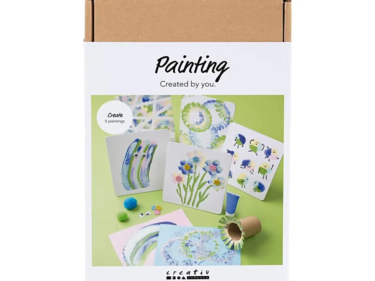Billede 1 - DIY Malekit til Børn - Assorterede Farver