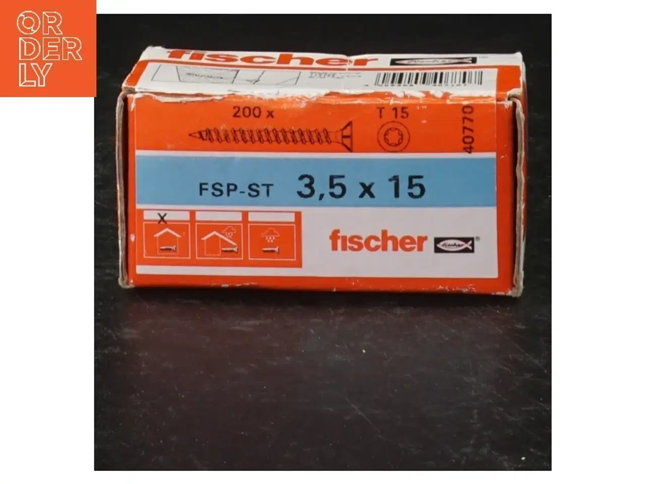 Billede 1 - Fischer skruer (str. 3,5 x 15 mm)