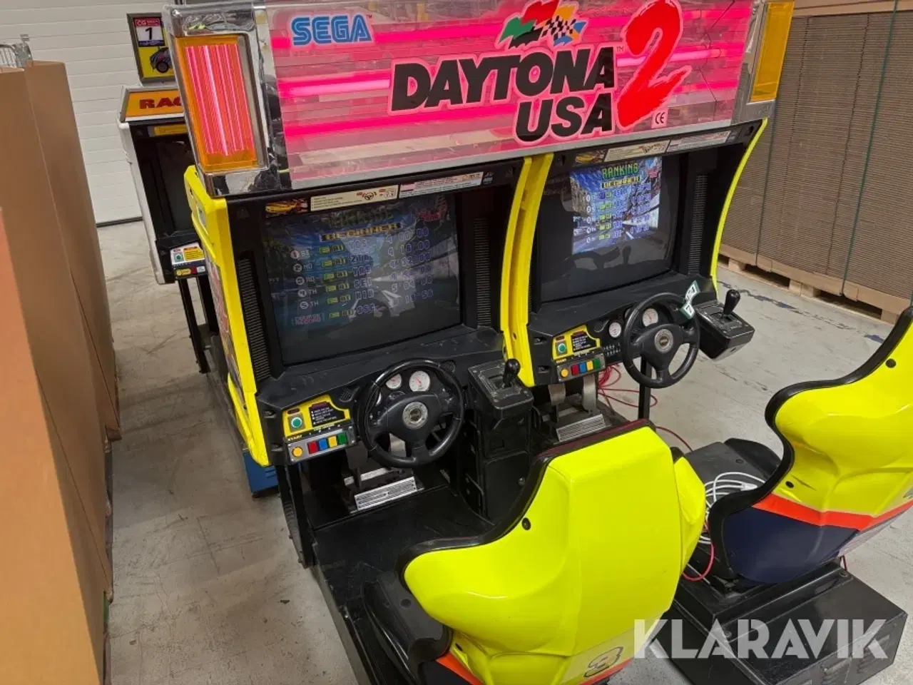 Billede 5 - Spillemaskiner Sega Daytona 2 Twin / Sega Rally