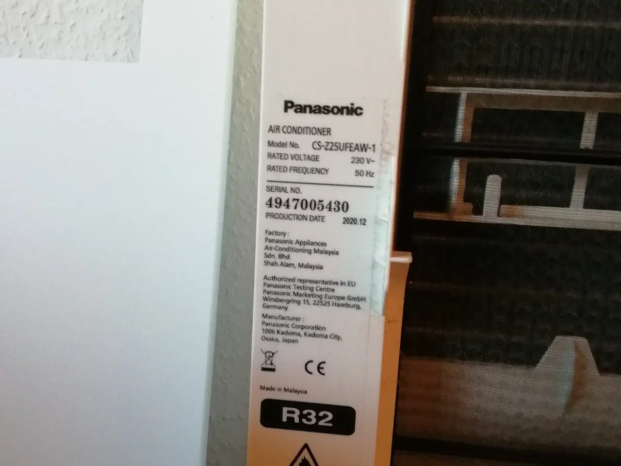 Billede 4 - Luft til luft varmepumpe, Panasonic