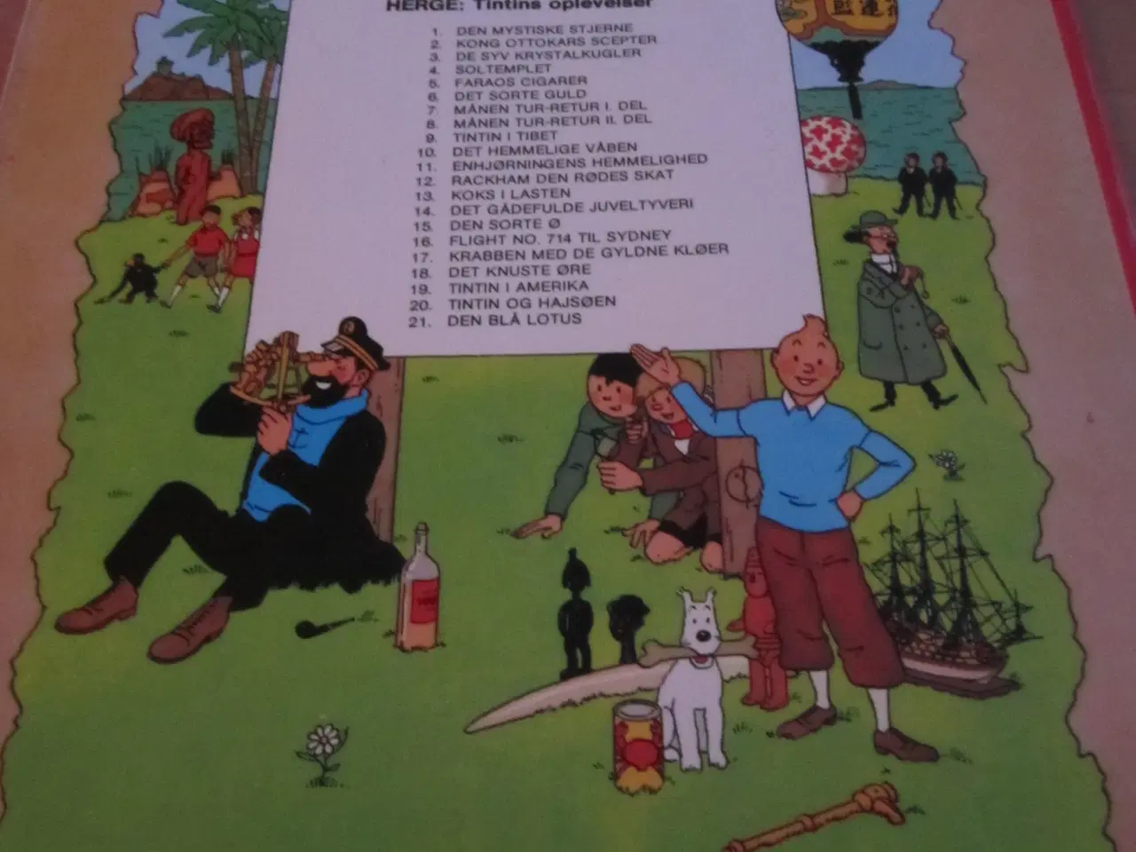 Billede 4 - TINTIN. BYD. BACKHAM DEN RØDES SKAT.