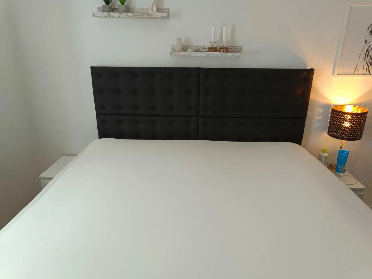 Billede 4 - Kontinental seng, helt som ny! 180x200