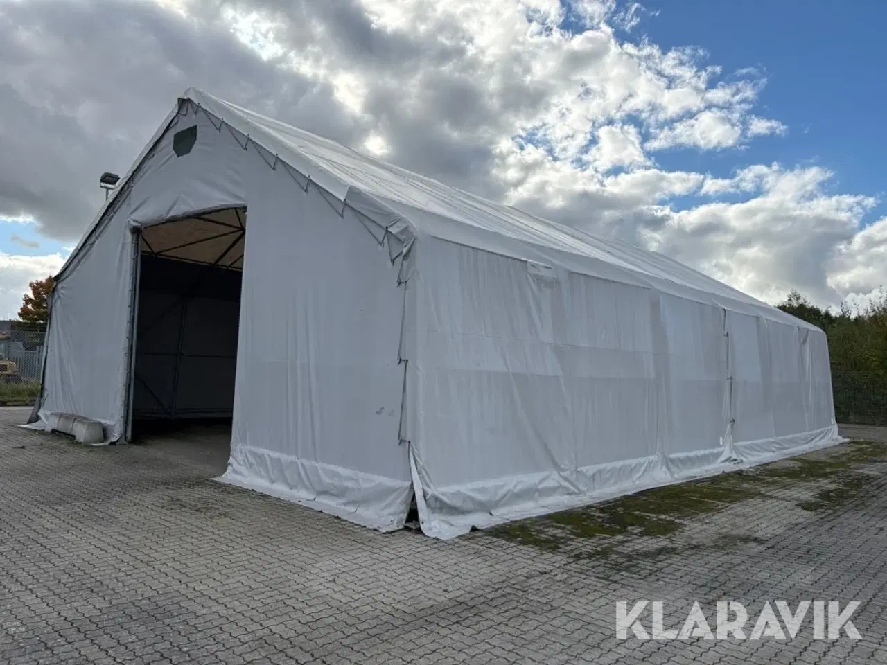 Billede 3 - Lagertelt med port Sioen N. V FR 725 SIO-LINE