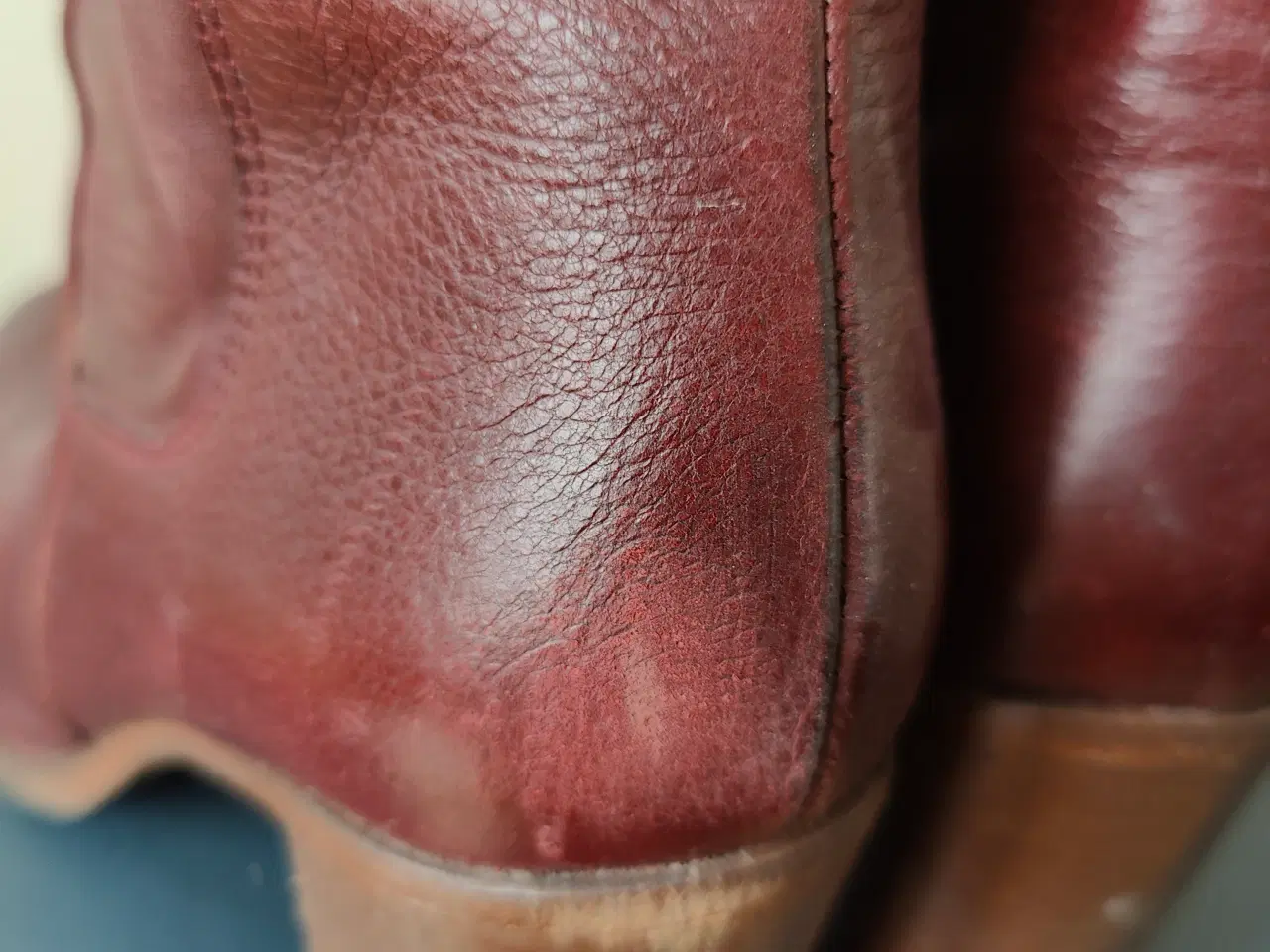 Billede 4 - Royal Republiq, røde højhælede læderstøvler