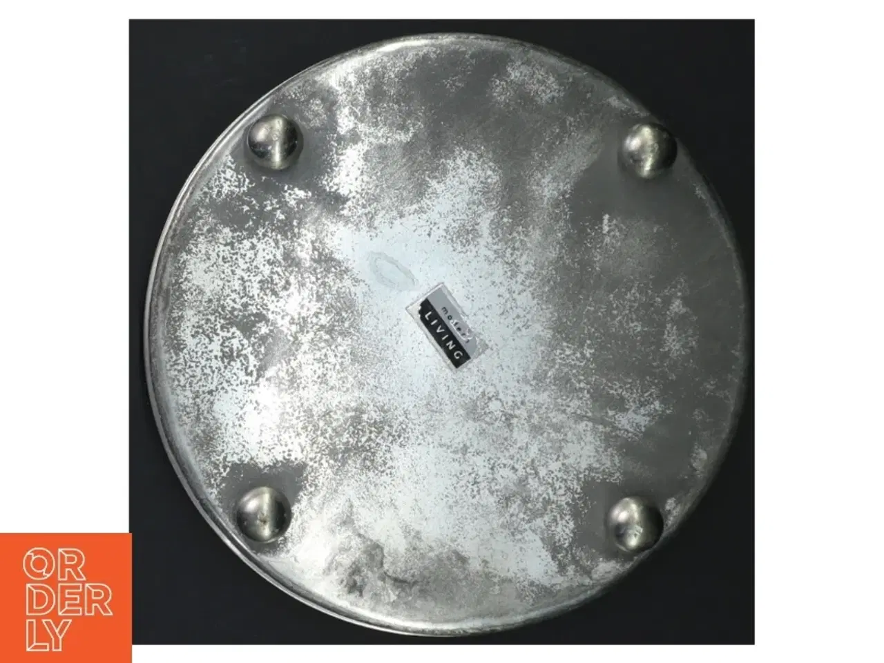 Billede 4 - Dekorativ bakke i metal fra Mordern Living (str. Ø. 17,5 cm)