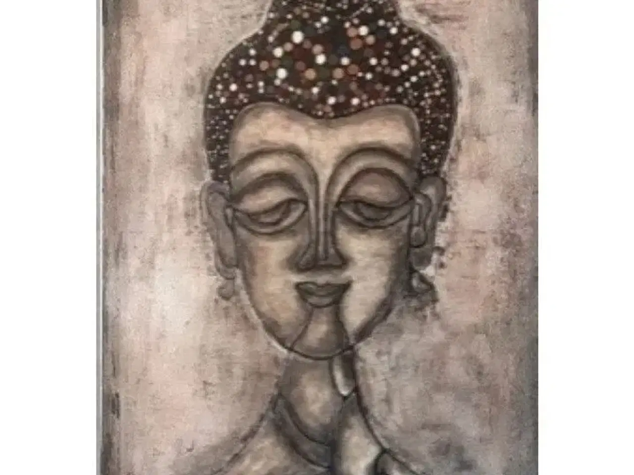 Billede 1 - Buddha akrylmaleri