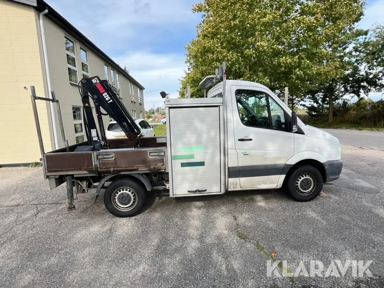 Billede 7 - Ladvogn med kran Volkswagen Crafter