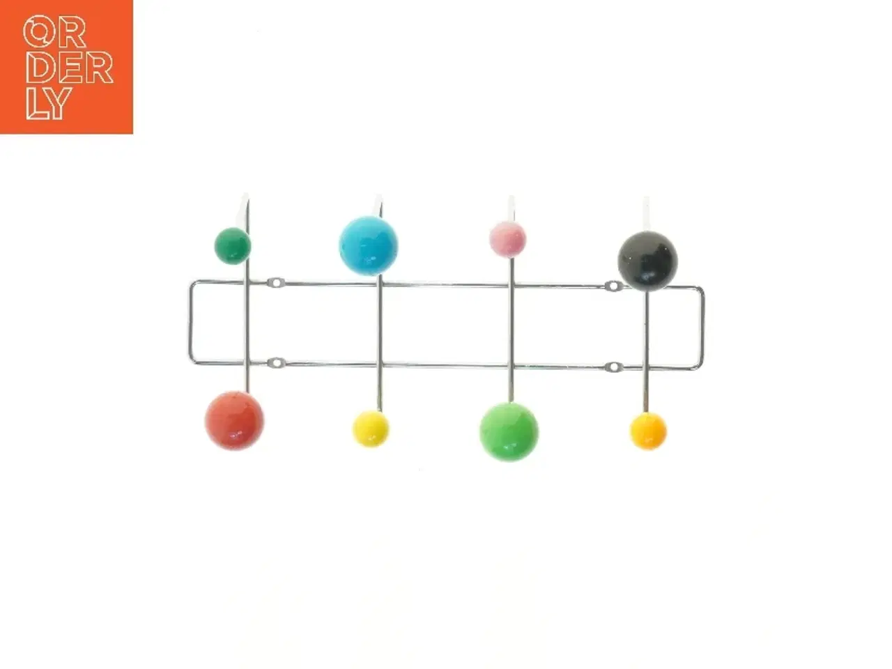 Billede 1 - Farverig knagerække (str. 15x35 cm)