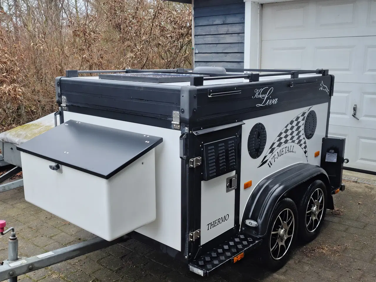 Billede 1 - Wt metall hundetrailer 4 rum 