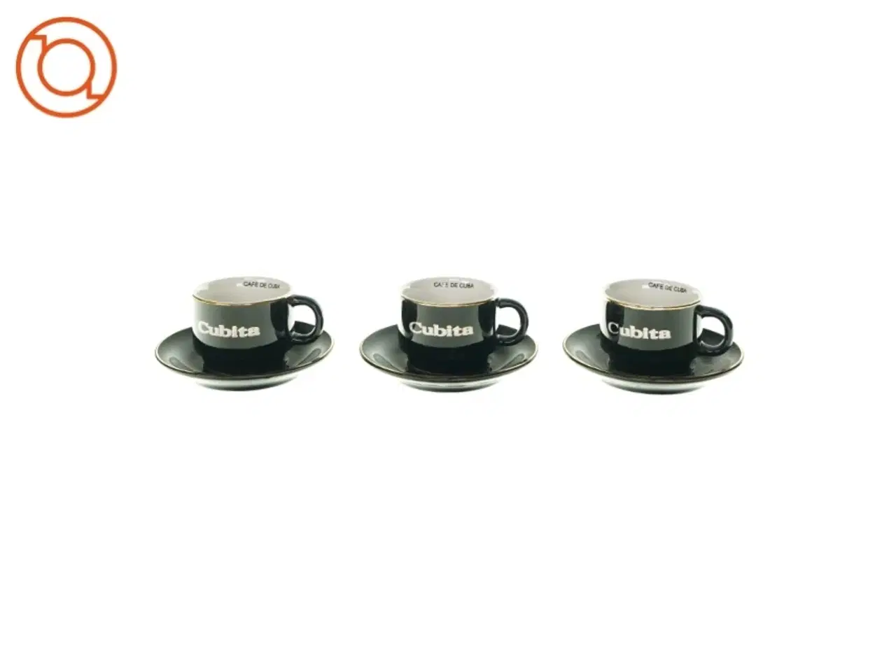 Billede 1 - Espressokop og underkop fra Cubita (3 stk)