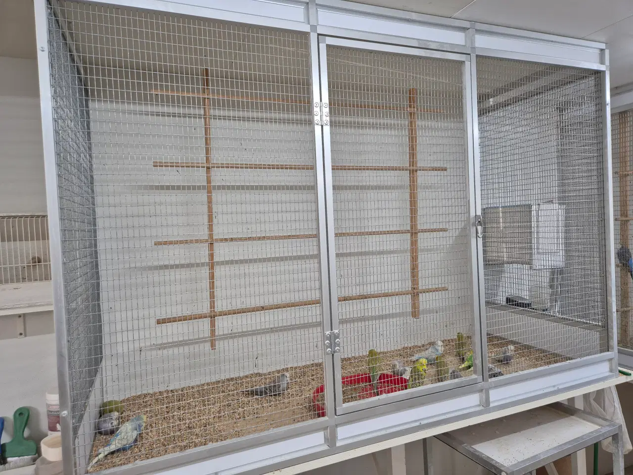 Billede 2 - front til indendørs volierer