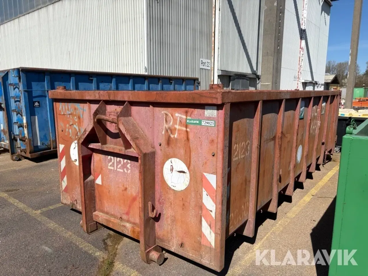 Billede 1 - Åben container