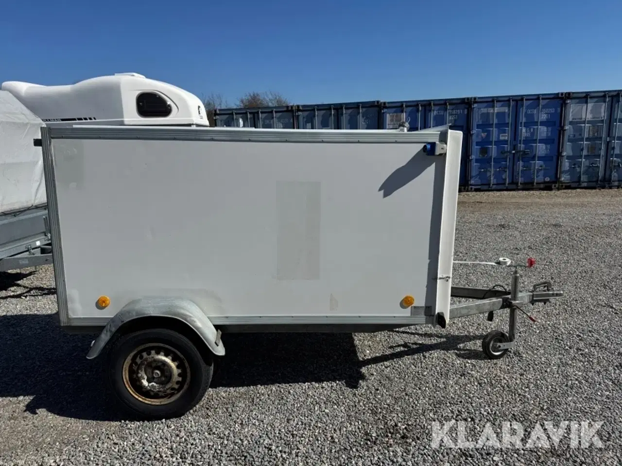 Billede 6 - Lukket toilet-/badvogn på trailer Scanvogn WC-Flex