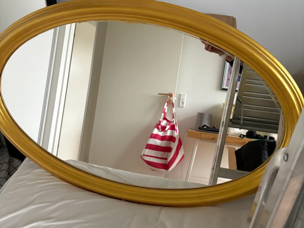 Billede 2 - Ovalt spejl