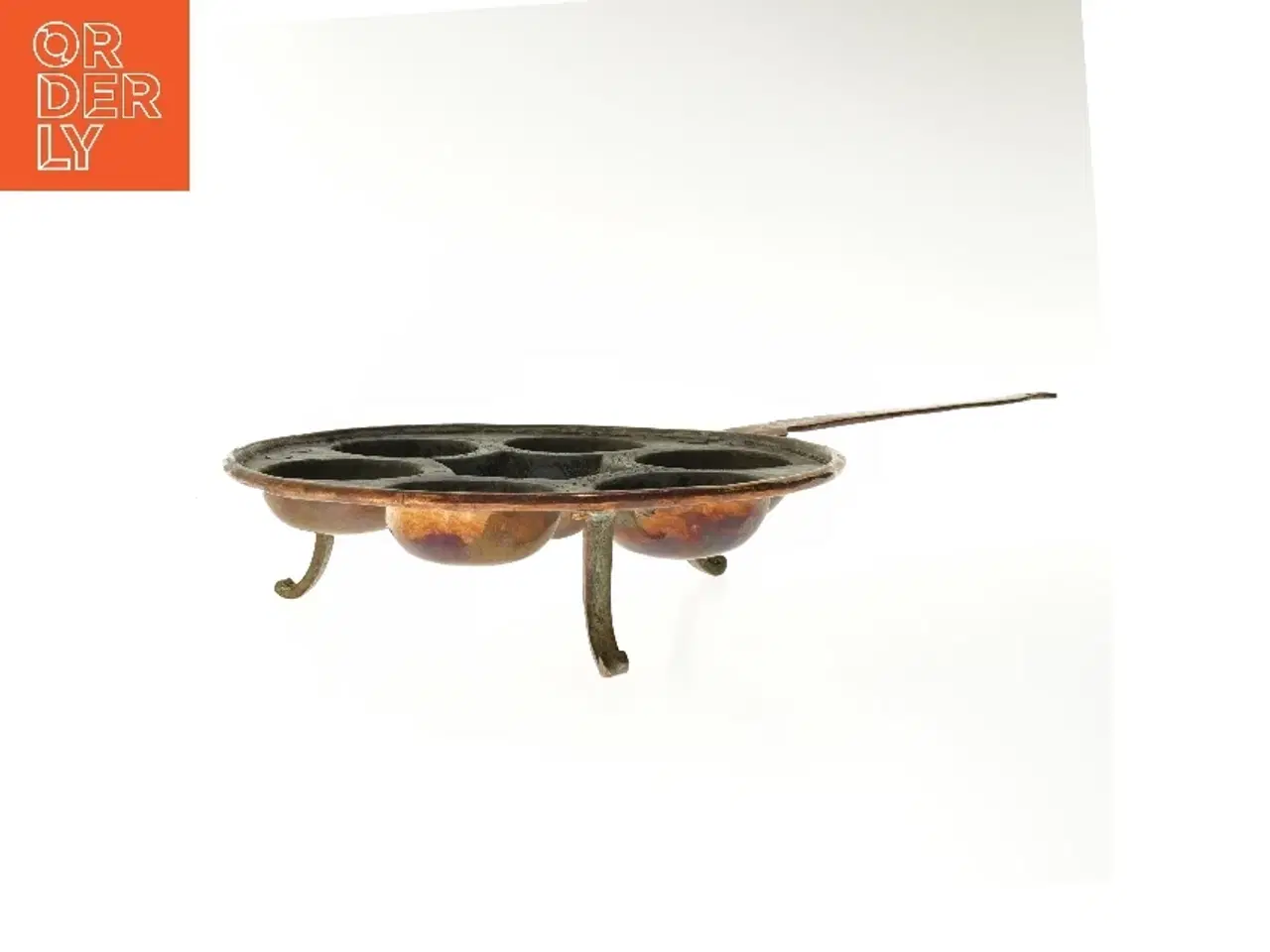 Billede 3 - Gammel æbleskivepande (str. Ø 30 cm)