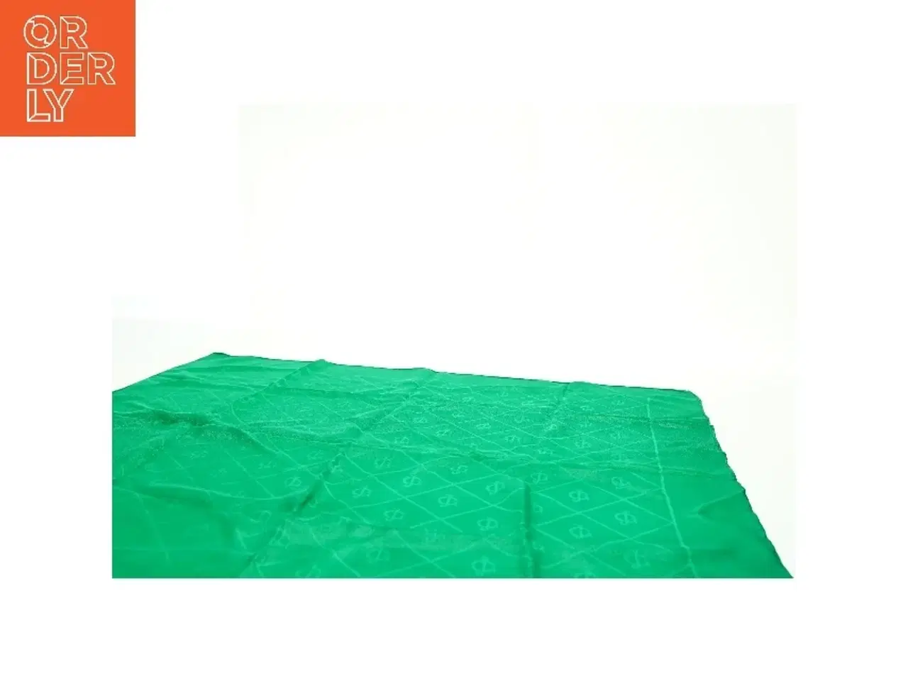 Billede 4 - Grønt tørklæde fra Georg Jensen (str. 70 x 80 cm)